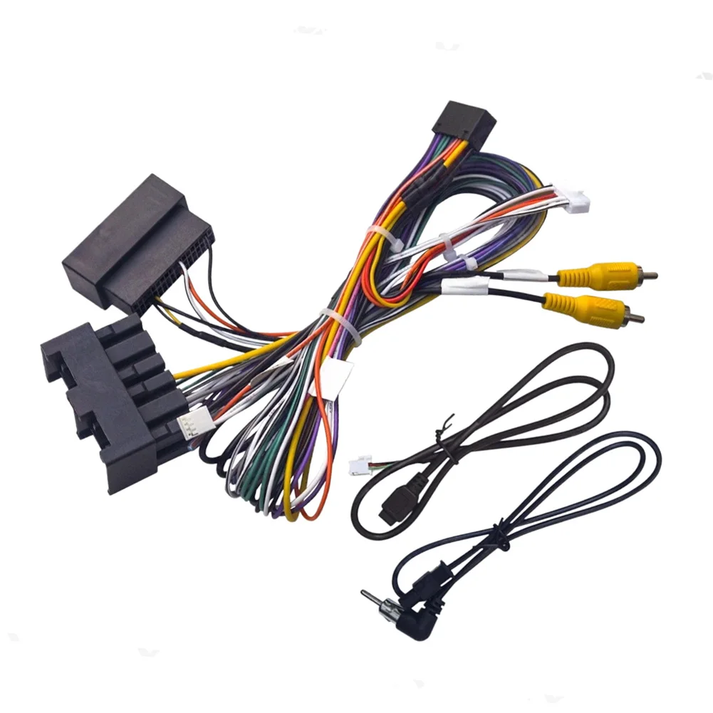 Power Wiring Harness with for canbus Protocol Box for Ford Installations on for fiesta 2018-2021 Focus Transit Models