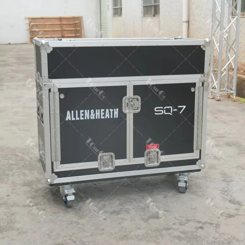 Flip Case Allen & Heath Sq5 Sq6 Sq7 Flip-Over Hydraulic Flight Road Mixing Console Mixer Flip Case
