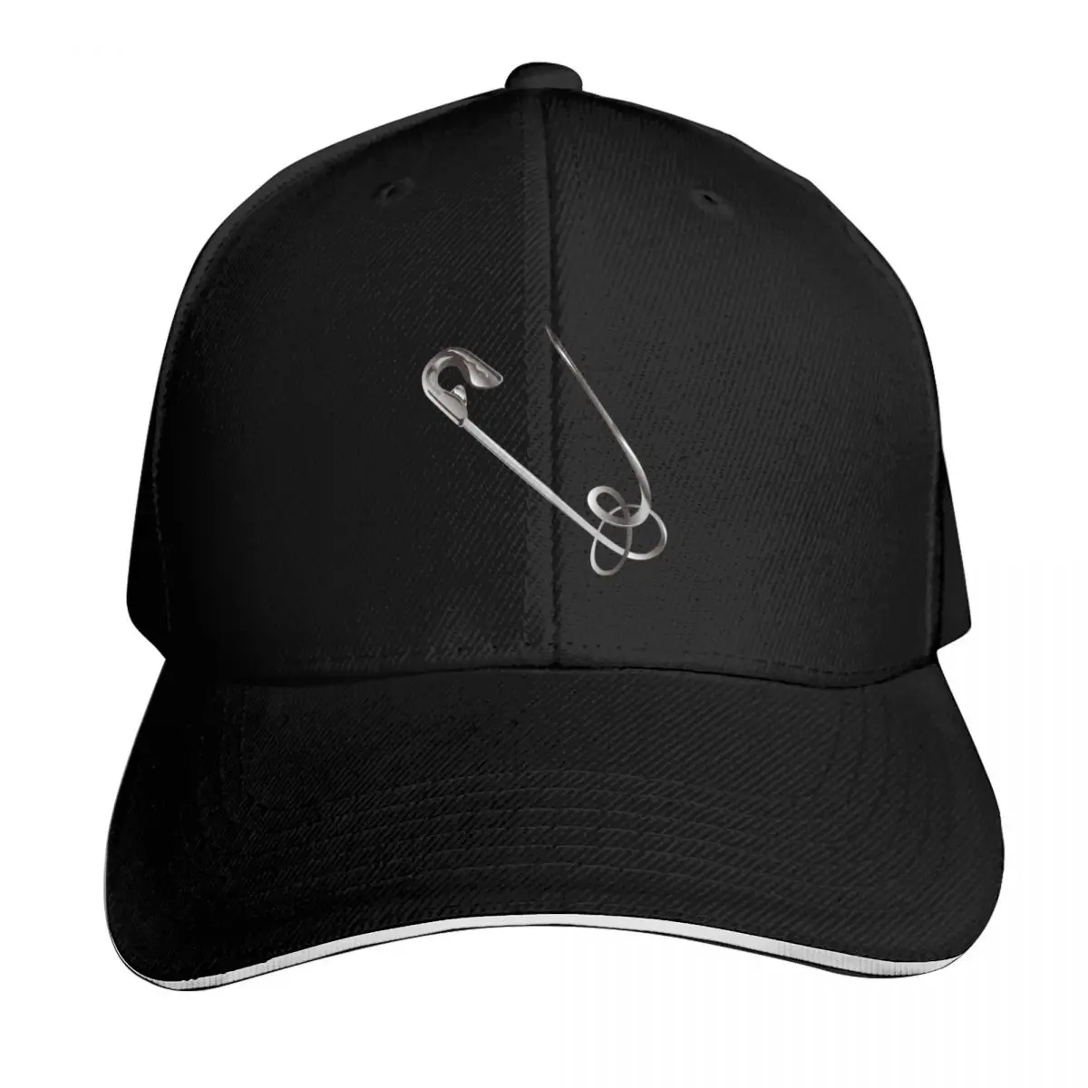 RUNAWAY STEPH Gorra de béisbol con diseño de clip de papel y imperdible, Gorra de béisbol, Gorra militar, Gorra de sol para hombre, Sombreros de moda para mujer, Sombreros para hombre