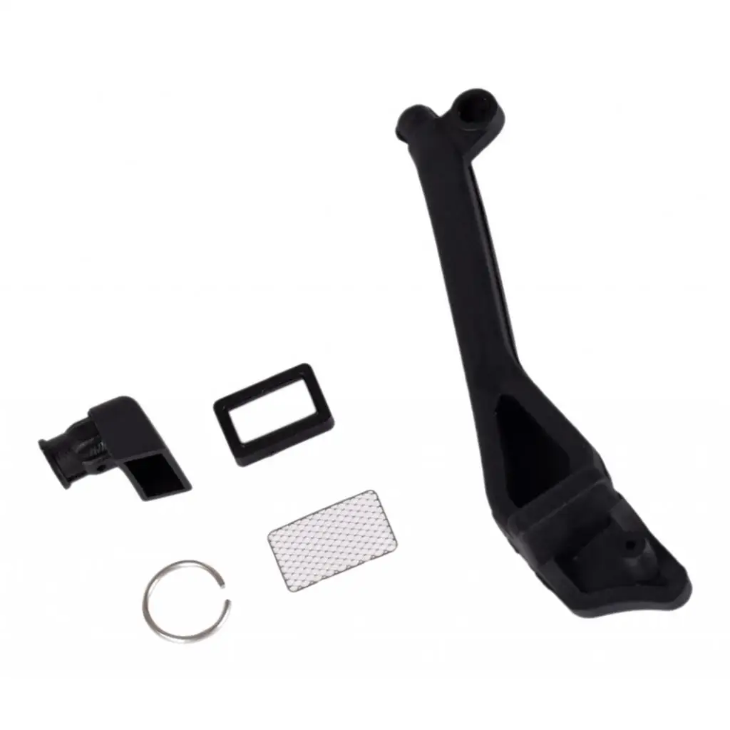 

RC Climbing Vehicle Parts Durable Black Rubber Snorkel Accessory for 1/10 Axial SCX