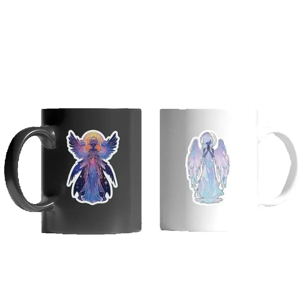 50PCS Neue Engel Meerjungfrau Aufkleber Doodle Cartoon Kreative Motorrad Wasser Tasse Auto Dekoration Wasserdicht