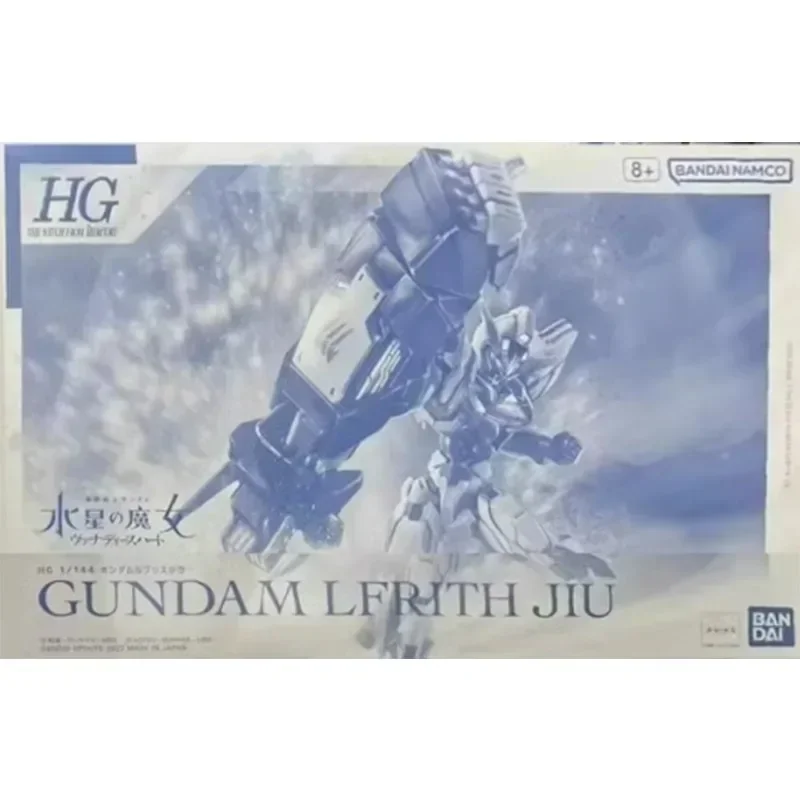 In Stock Bandai Original Anime GUNDAM LFRITH JIU HG 1/144 Assembly Model Anime Action Figure Model PVC Toys Collectible Gifts