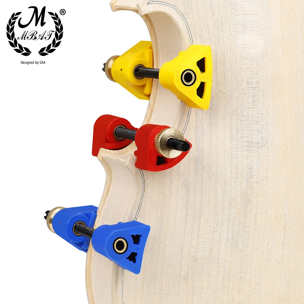 M MBAT Violin Clip Professional Violin  Making Tools Musical Instrument for Repair A Set of 32 Violin Parts & Accessories