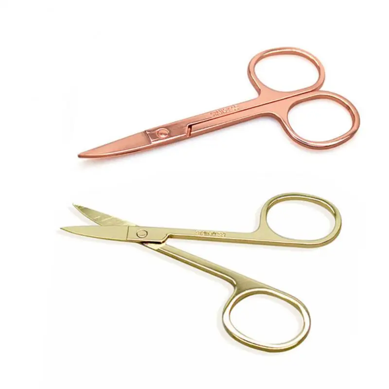 MtssiiCuticle Cutter Stainless Steel Dead Skin Remover Pedicure Scissors Nail Art Tool Eyebrow Small scissors Make Up Tool