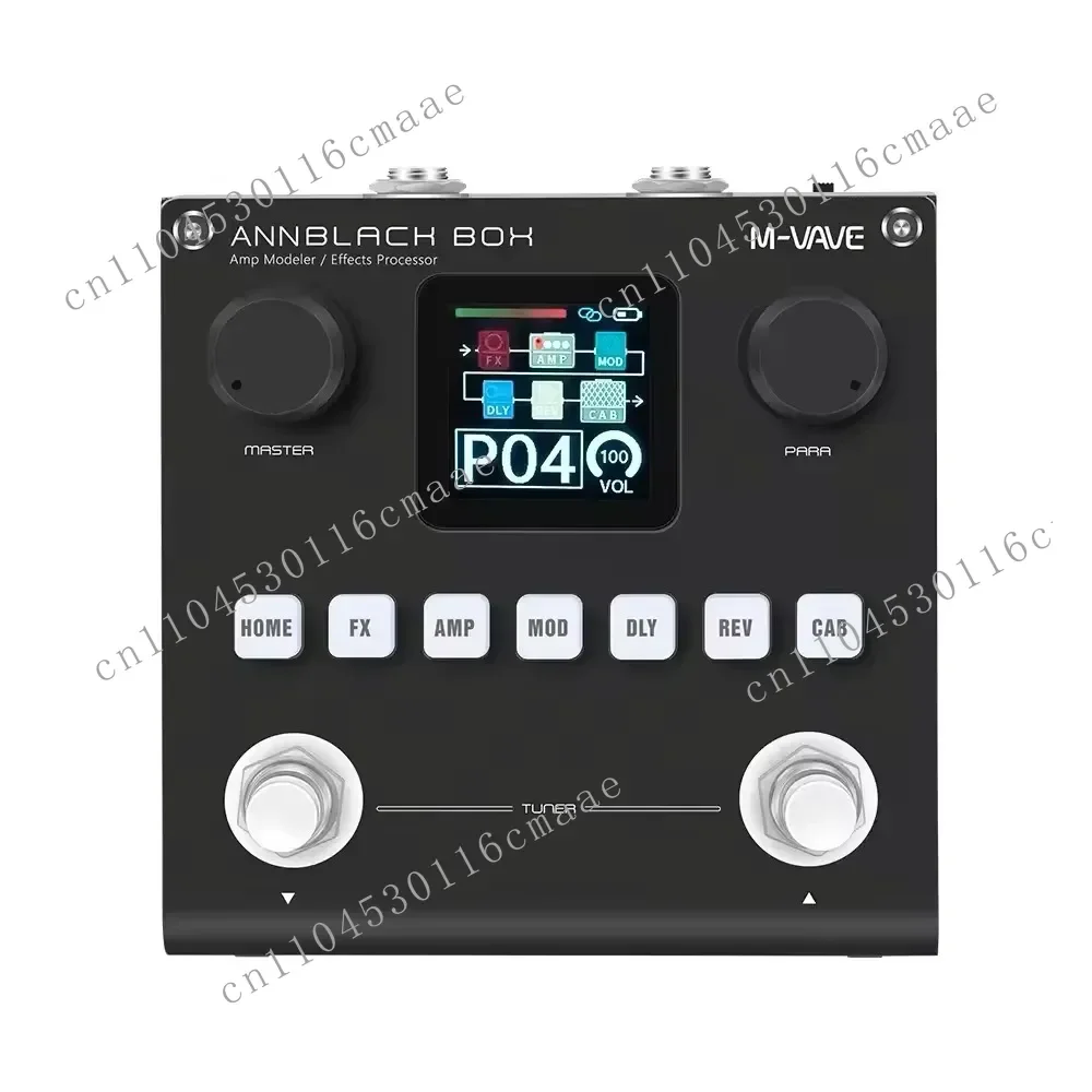 Black Box Multi-Effect Guitar, Bass Processor Electric Guitar Effects Pedal Multi-Effect