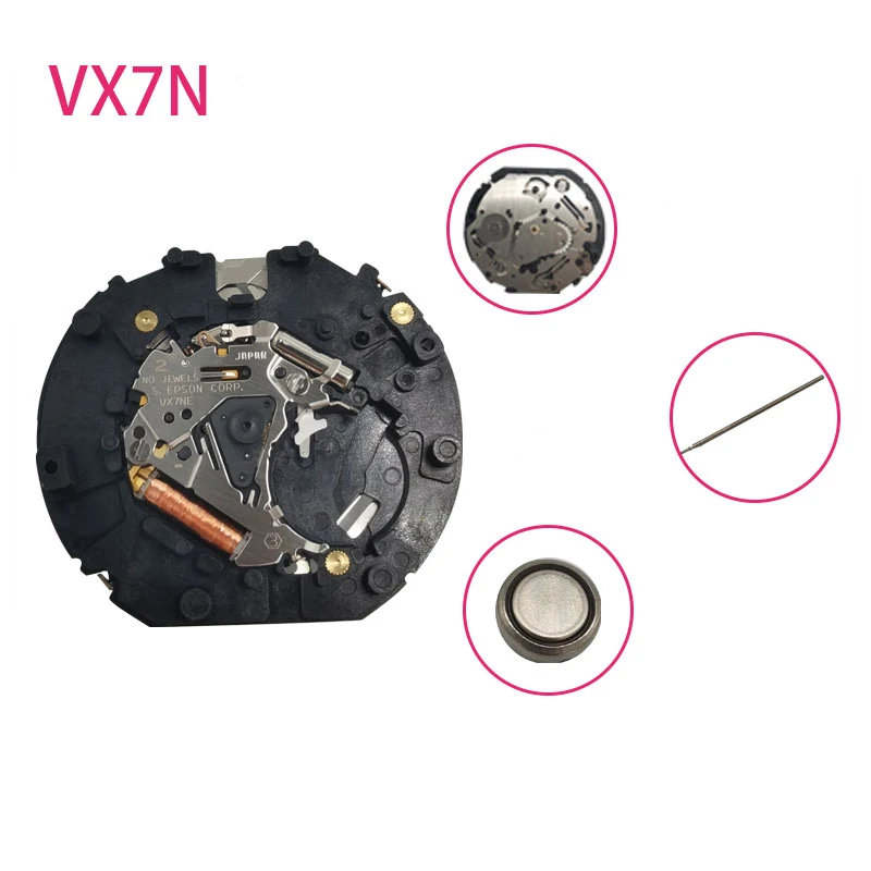 Japan Tianmadu () Movement VX7N Quartz Movement New Original Watch Mouvement Accessories