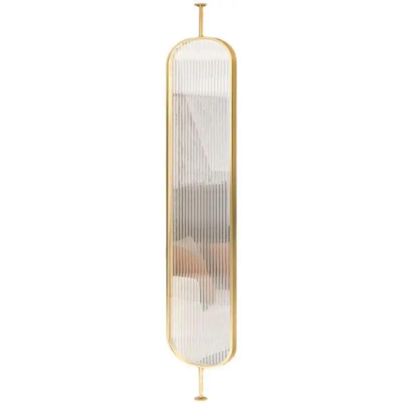 

Glass screen, office simple commercial Internet celebrity rotating wrought iron door partition