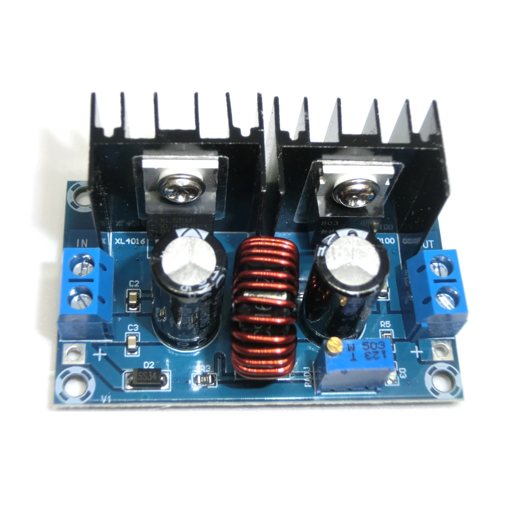Max 8A XL4016 XL4016E1 200W High Power DC-DC PWM Adjustable Step-down Buck Converter Module Tire Voltage Regulator Javino