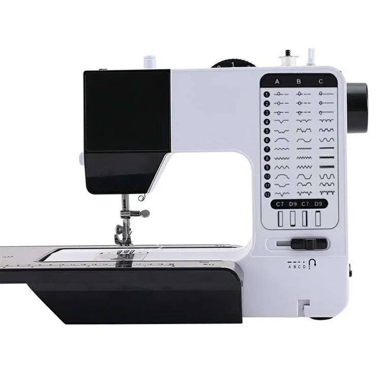 Home Basic Mini walking foot jeans Sewing Machine Automatic double thread tailor sewing machine