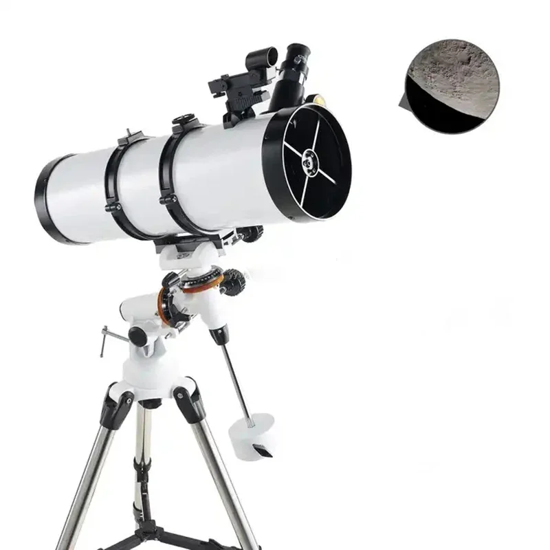 LUXUN Astronomical Telescope 130EQ Newtonian Reflector s for Adults Professional  with EQ Mount  Astronomy