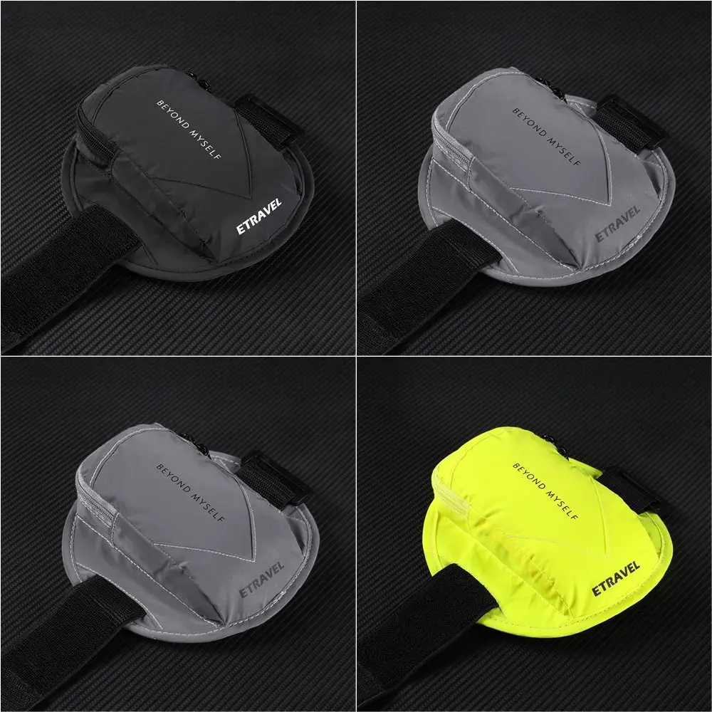 Bolsa luminosa para teléfono móvil, brazalete para correr, funda para correr