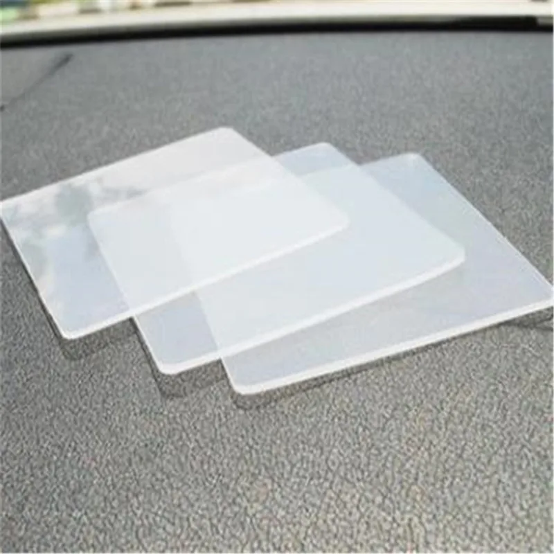 Super Sticky Silica Gel Gripping Pad Non-slip Recycled Reusable Universal Anti-Slip Mat Auto Interior Accessories Phone Holder