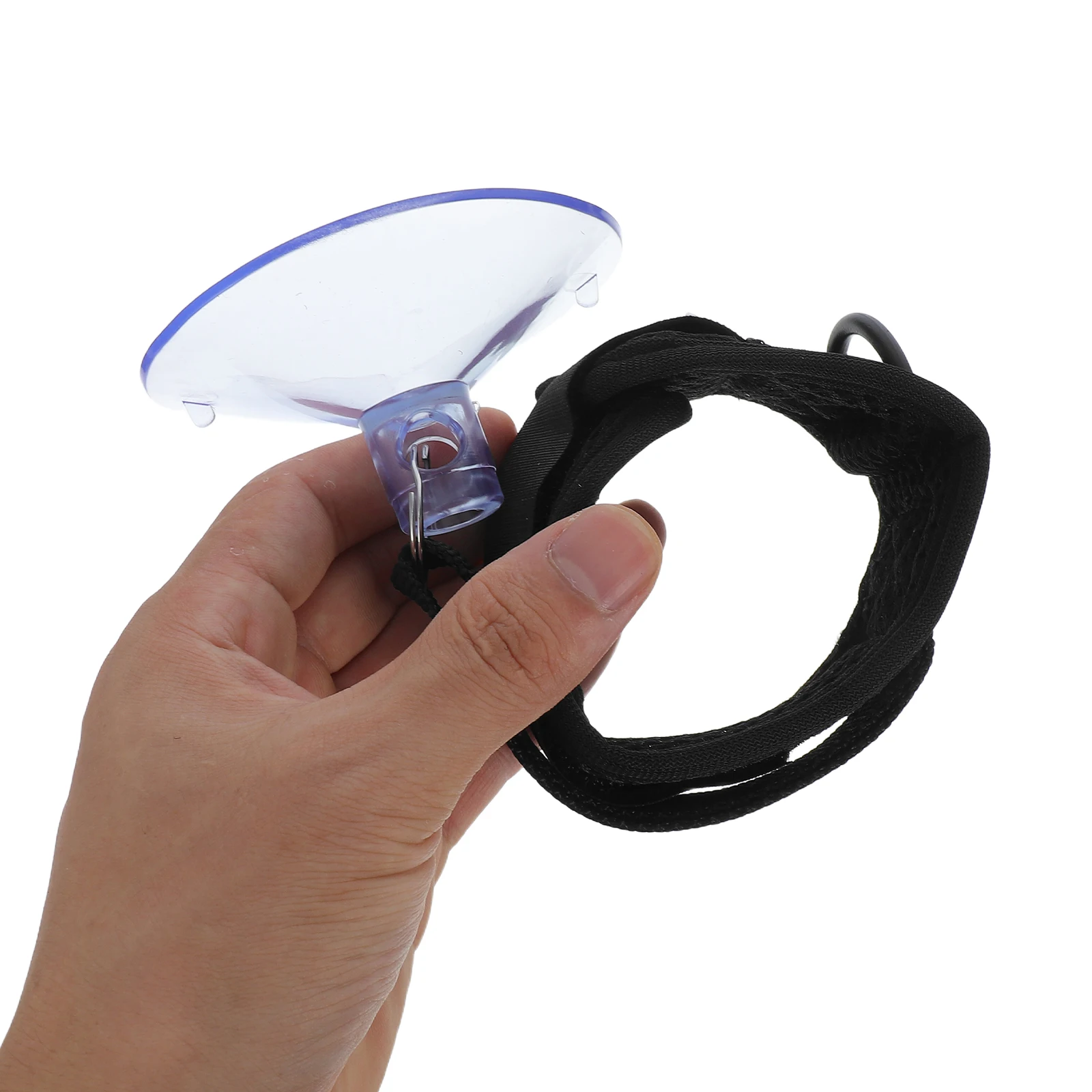 

Pet Bath Fixture Dog Suction Cup Shower Tether Black Adjustable Cat Fixed Safety Rope Grooming Collar