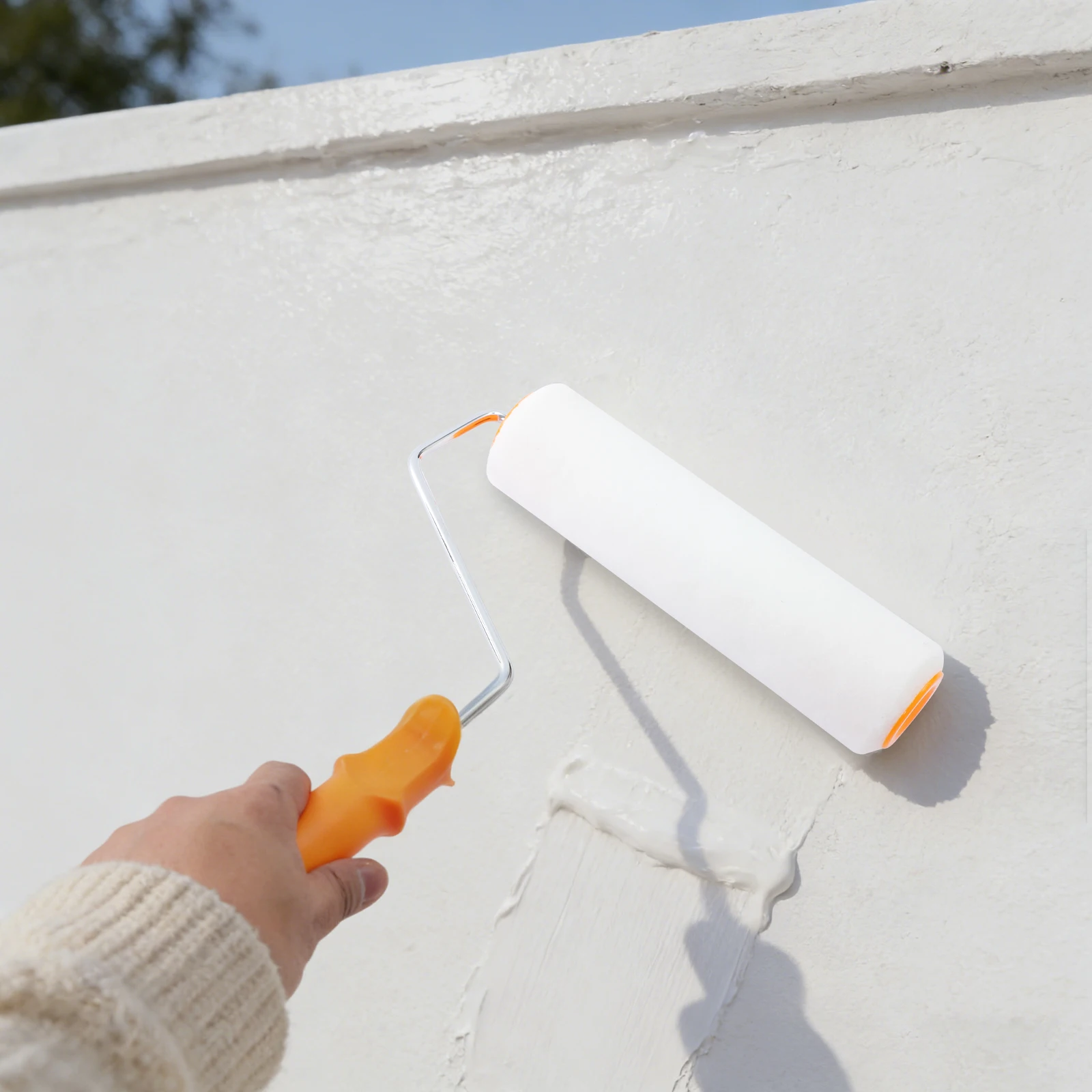 

Self Leveling Epoxy Floor Kit Self-Levelling Cement Tool Kit Aluminum Alloy PVC Iron Galvanizing Process Floor Construction Set with 20" 9" Defoaming Roller Spike Shoe Notched Squeegee for Epoxy Resin Floor Levelling Tools