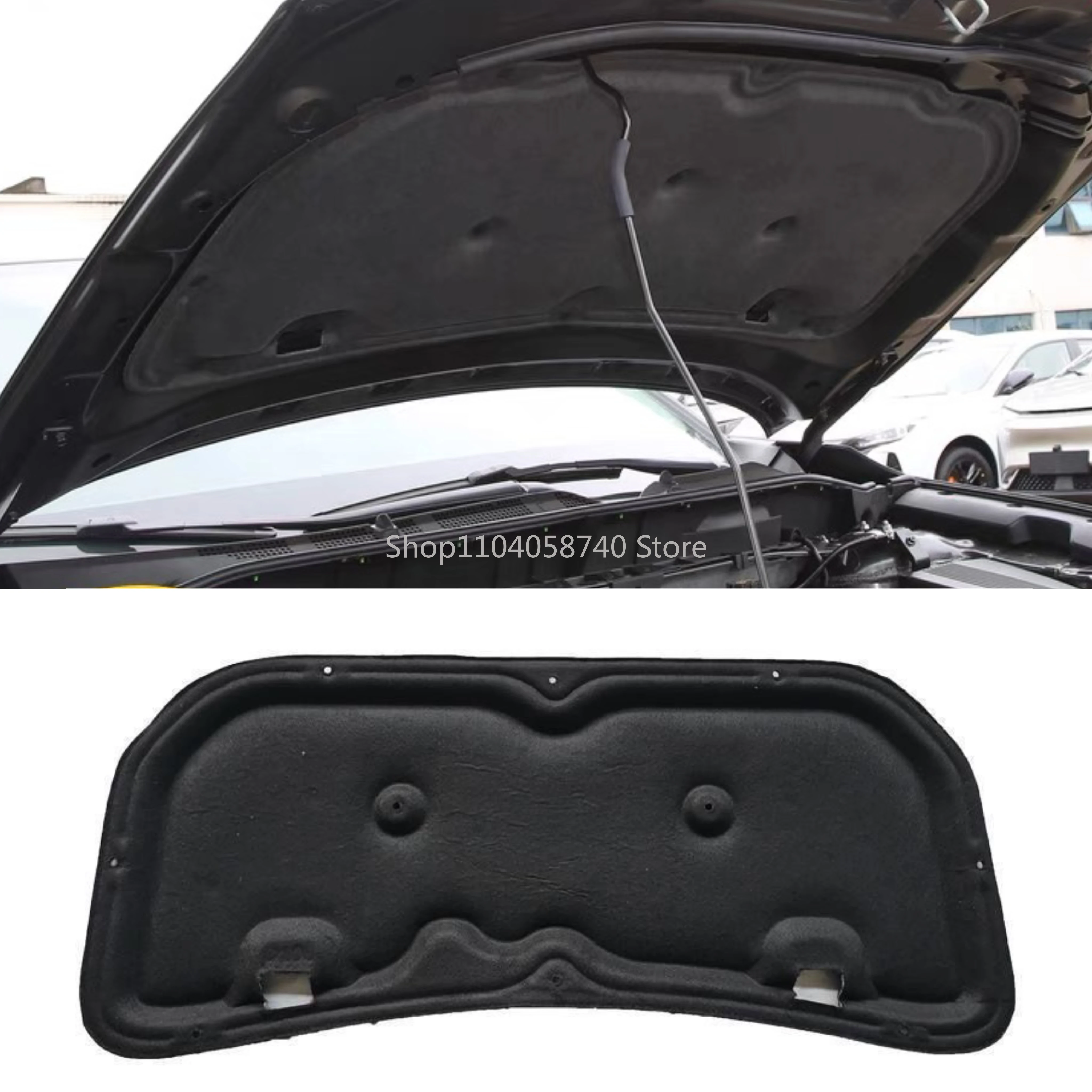

1PC PET Fold Shipping For Mazda 2017-2022 CX-3 CX3 CX 3 Auto Car Hood Engine Heat Sound Cotton Soundproof Cover Accessories