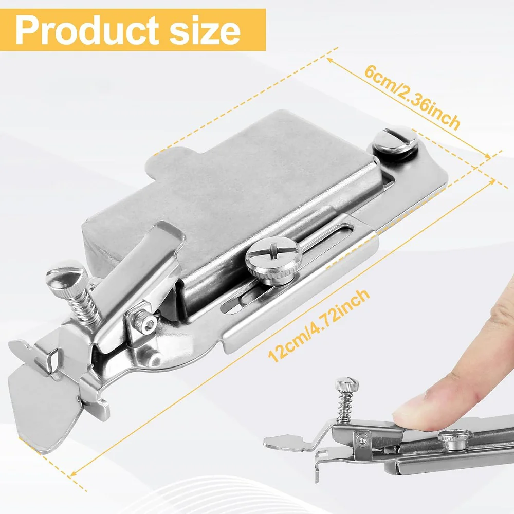 Sewing Machine Seam Guide Portable Crafts Durable Tool Supplies Gauge Presser for Home Sewing Machine Industrial Sewing Machine