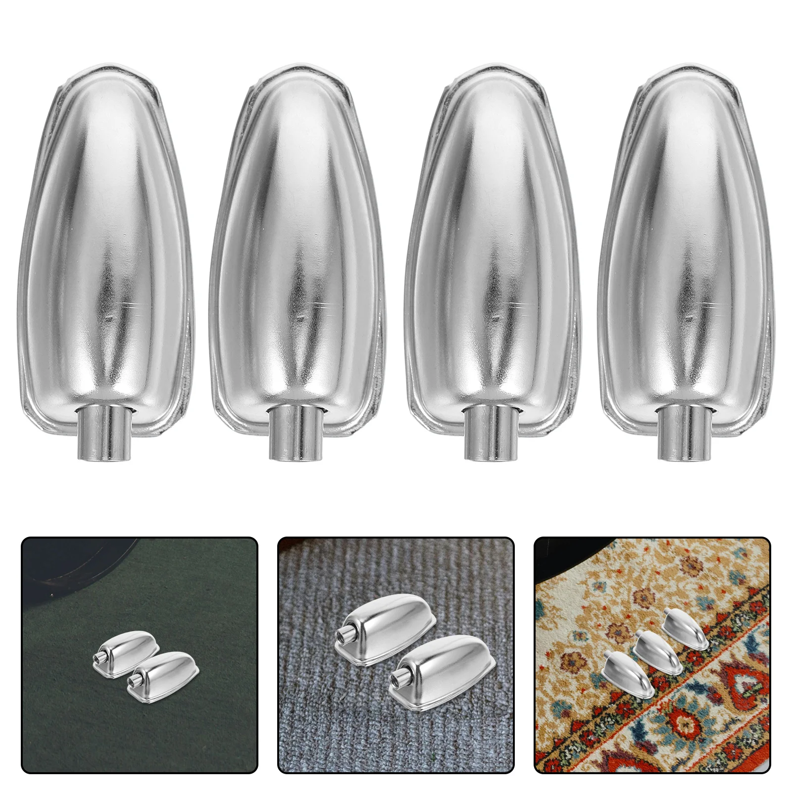 

5Pcs Chrome Triangular Snare Drum Lugs Durable Precision Fit Noise Reduction Replacement Parts for Drum Kit Lugs for Bass Drums
