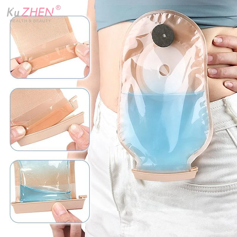 Ostomy Bag Clip Drainable Pouch Clamp Tail Closure Leak- Proof Colostomy Sealing Bar Postoperative Care Tool Fistula Accessories