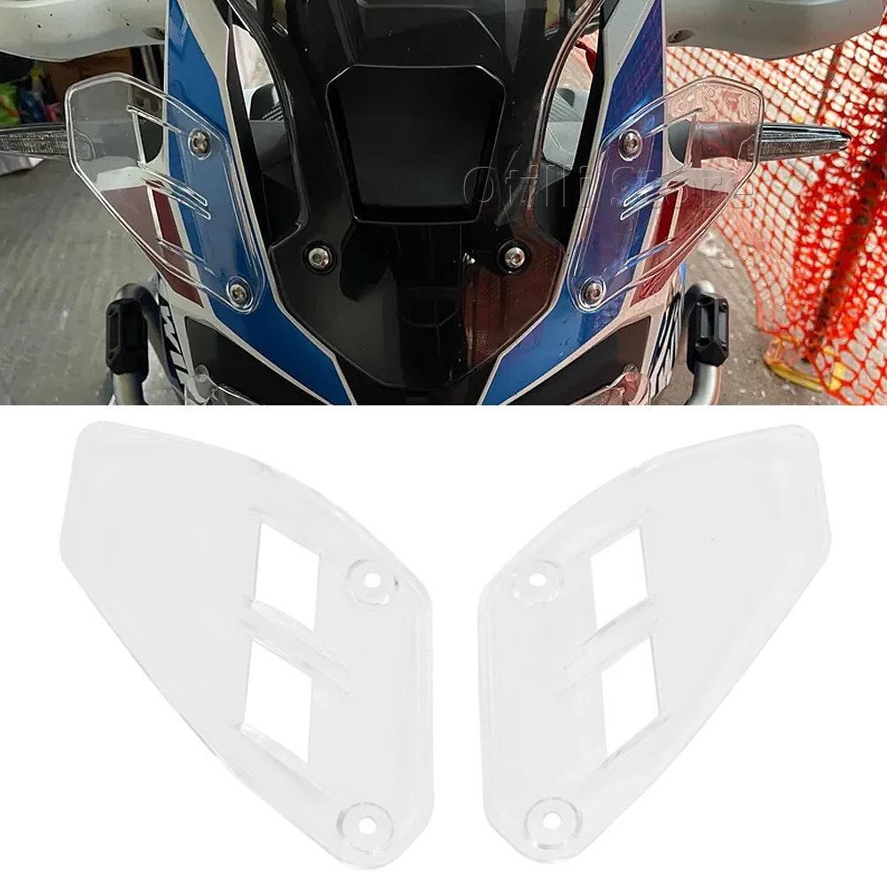 لهوندا CRF 1000 L CRF1000L أفريقيا التوأم مغامرة الرياضة L1 L2 دراجة نارية الملحقات الجديدة منحرف الرياح العلوي قناع عدة #1