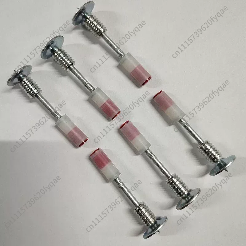 M8 Threaded Nail Expansion Screw with Nut 100 Sets Double Base Integrated Gun Nail Fastener