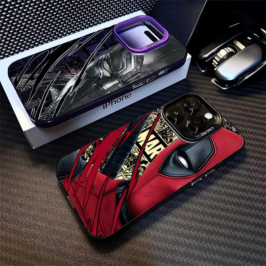 Marvels Spiders Mans Half Face Cool Phone Case for Samsung Galaxy S25 S24 S23 S22 S21 Note20 Ultra Plus 4G 5G Luxury Matte Cover