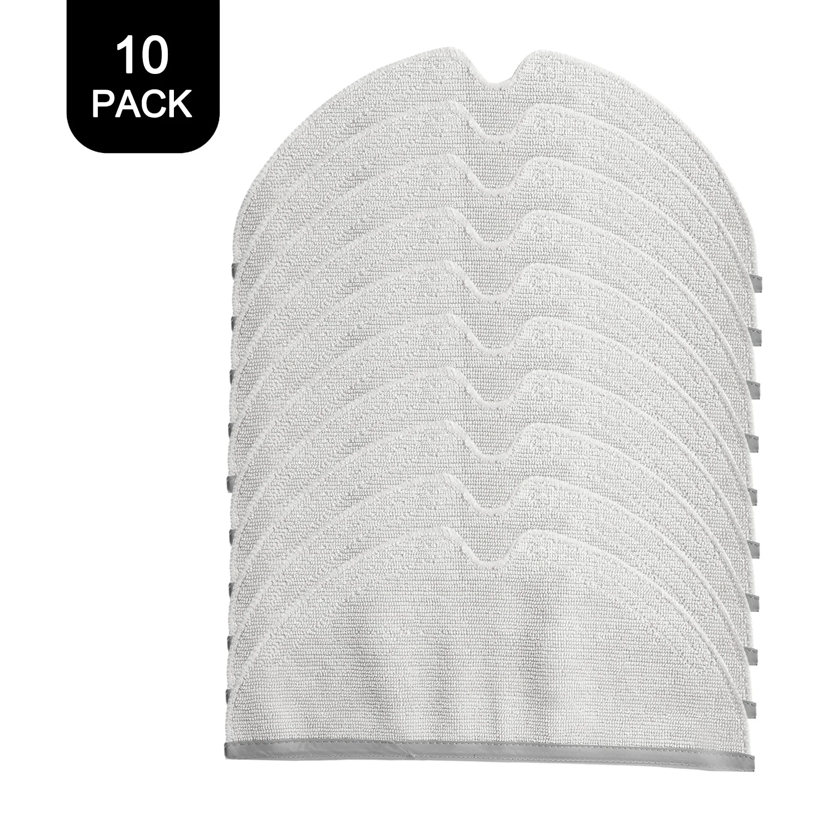 Essential Mop Cloths Compatible with For Mova for z500 Robot Vacuum Cleaner Available in Multiple Pack Sizes 4 or 10