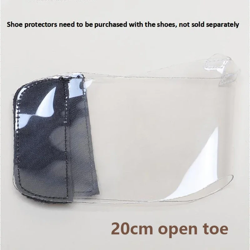 Leecabe  Shoe protectors PVC Material Scratch protection boots toe wear