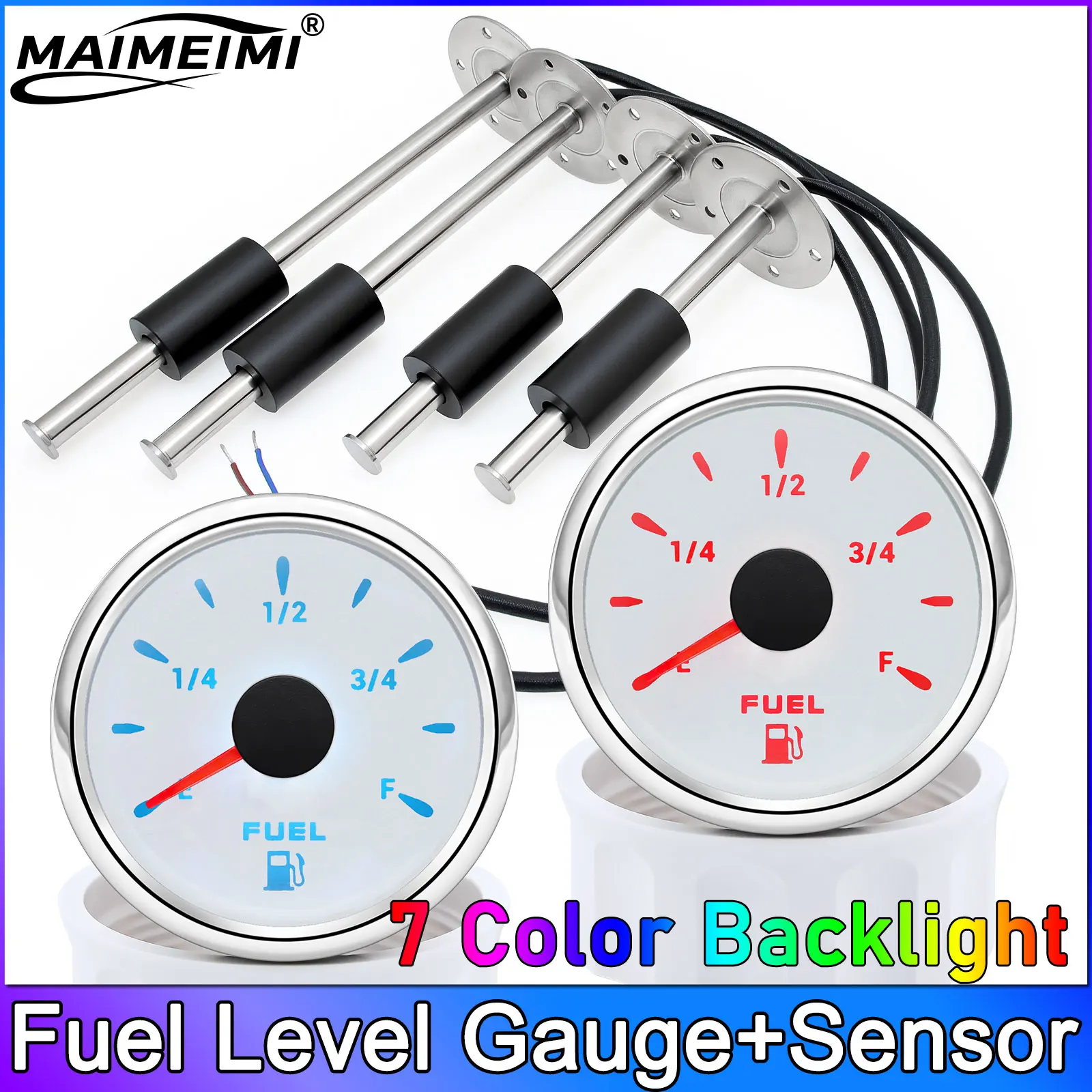 White 52MM Fuel Lev…