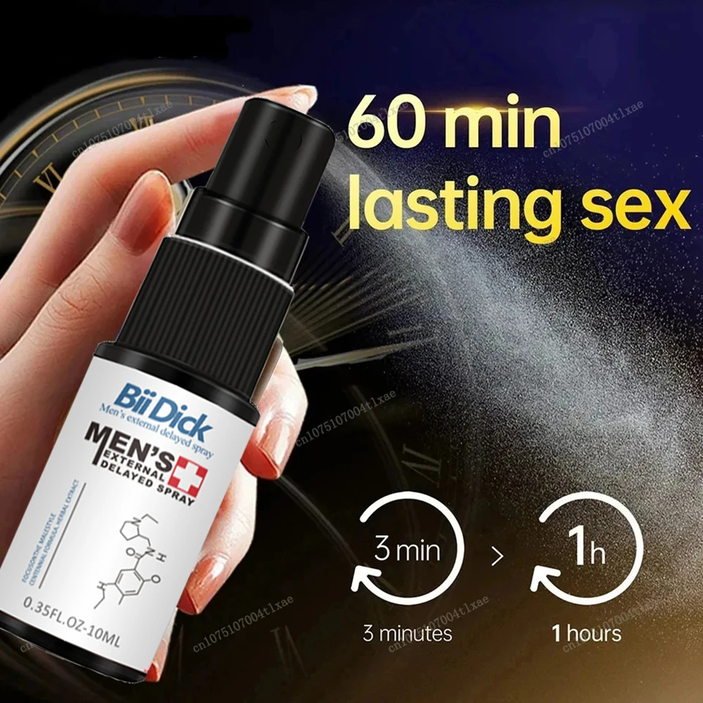 Male Penile Sex Spray Man Long Lasting 60 Minutes ejaculator Spray For Men Premature Ejaculation Fast Erecting Adult Product - Image 2
