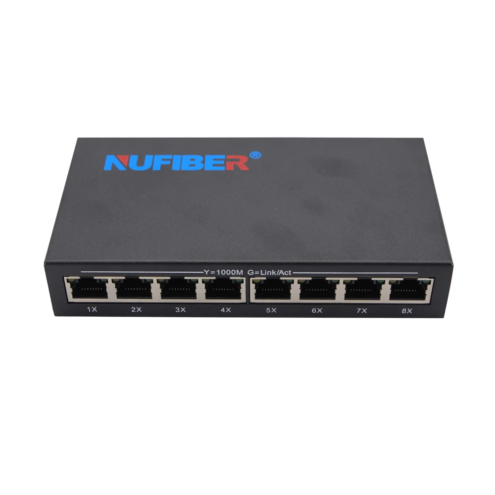 10G*8 RJ45 Ports Internal Power Supply Ethernet Switch 10G 8 Ports IP Network Switch