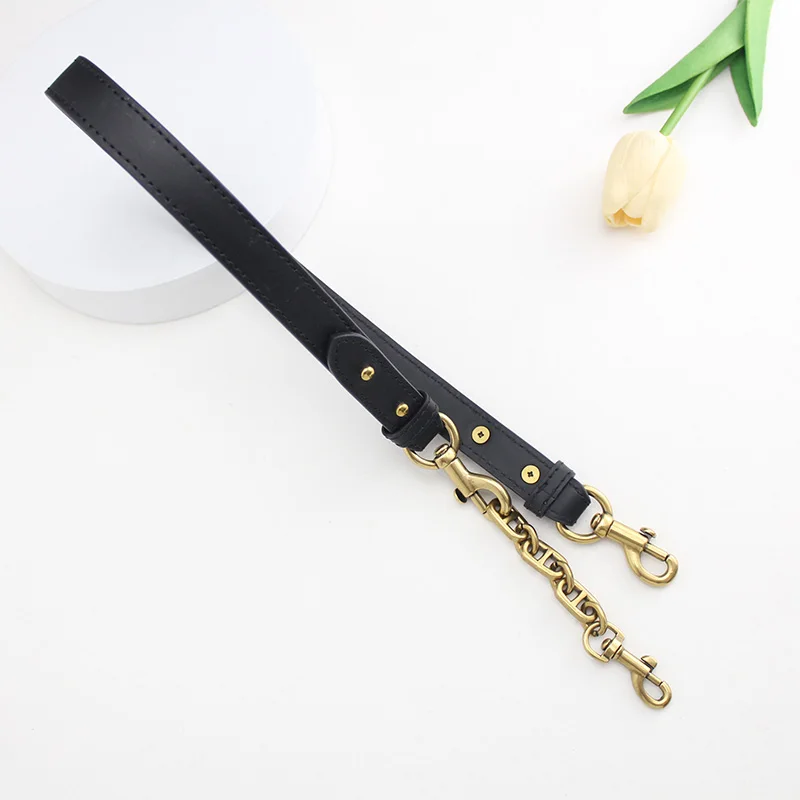 Bag Strap For Underarm Bag Leather Handle Bag Strap Vintage Gold Extension Chain Metal Chain Accessories Decorative Chain Strap