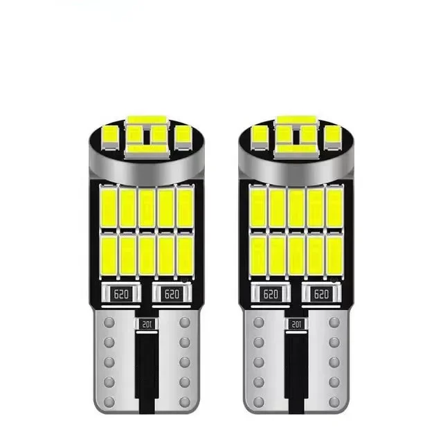 Car LED high brightness reading light W5W T10 4014 26smd license plate light cross-border exclusive license plate width indicato