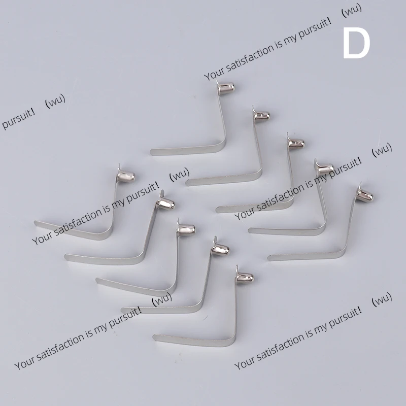 ZOCI-10PCS Pipe Single Button Snap Locking V Type Caravan Steel Kayak Spring Clip