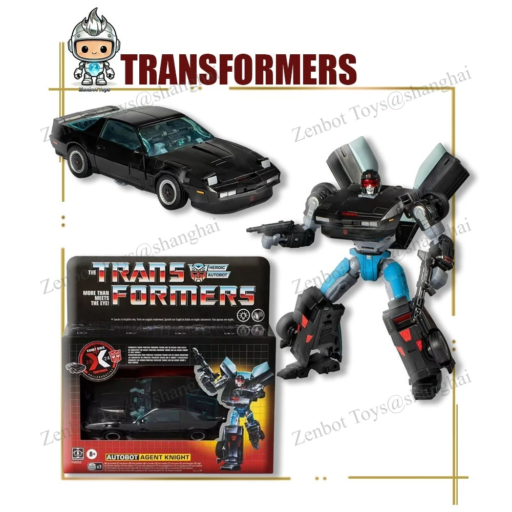 

Трансформируемая фигурка Knight Rider: Коллекционная модель агента-рыцаря со световыми и звуковыми эффектами, игрушка-подарок для хобби