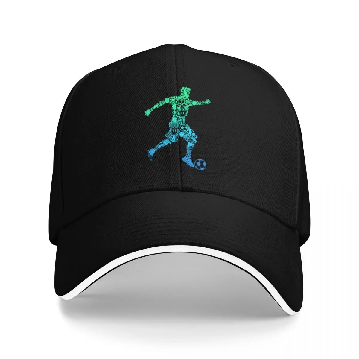 

soccer soccer player boys kids Baseball Cap Luxury Cap Hat Beach Anime fun hats Golf Women Men's