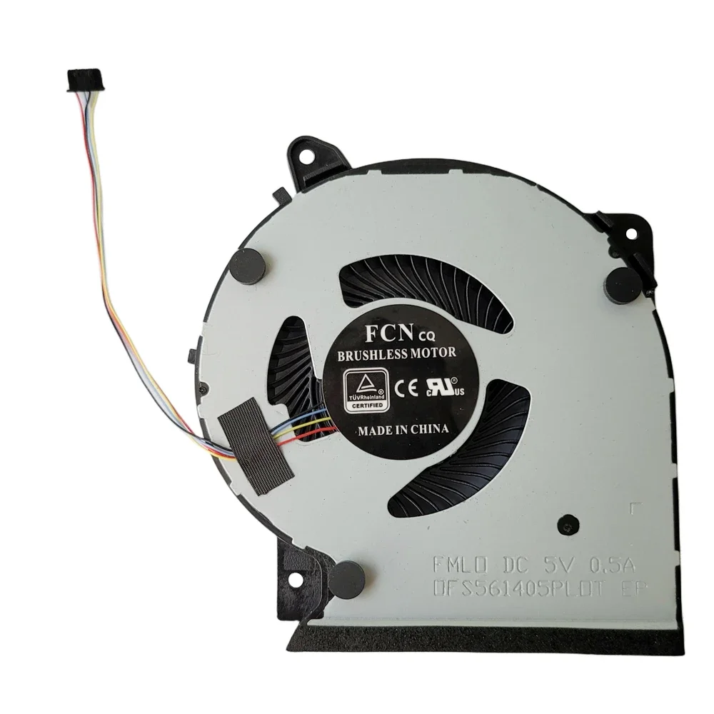 HJ  Compatible CPU Cooling Fan for for ASUS VivoBook X509 X509FJ-FLX509F X409U X409 X509F FL8700D FL8700 X509U FL8700F DC5V