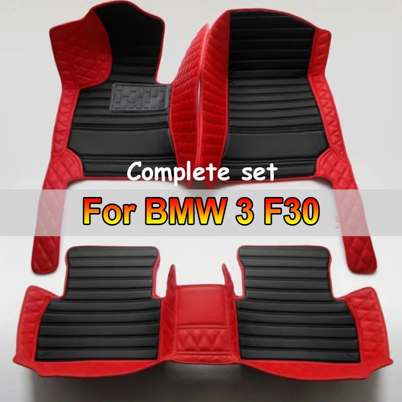 

Car Floor Mats For BMW 3 F30 325i 330i 320i 318i Five Doors 2013 2014 15 16 17 18 19 Foot Pads Carpet Cover Interior Accessories