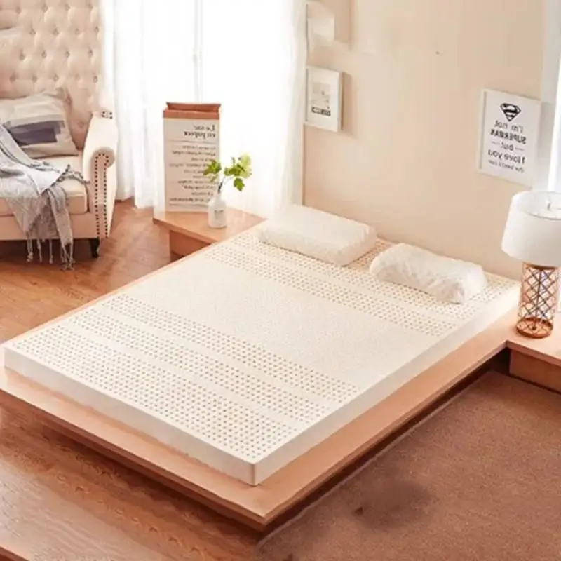 

Double High Quality Mattress Molblly Thickness King Size Latex Mattress Queen Folding Thailand Colchoneta Furniture For Bedroom