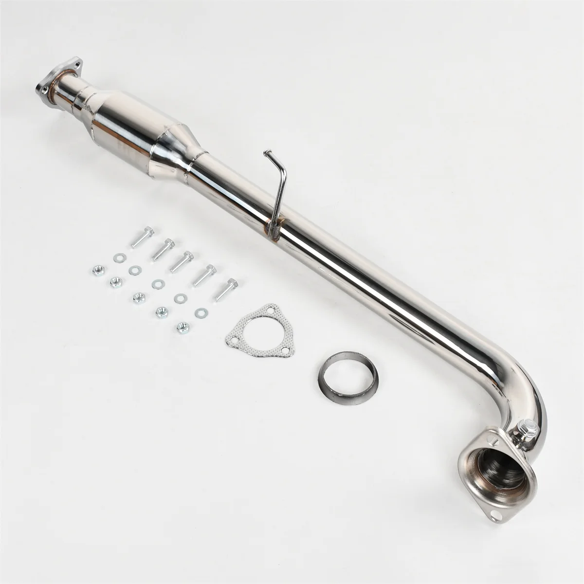 

Exhaust Pipe for 2001-2005 Honda Civic EX 1.7L Stainless Steel Exhaust Pipe Exhaust Downpipe Down Pipe T-304