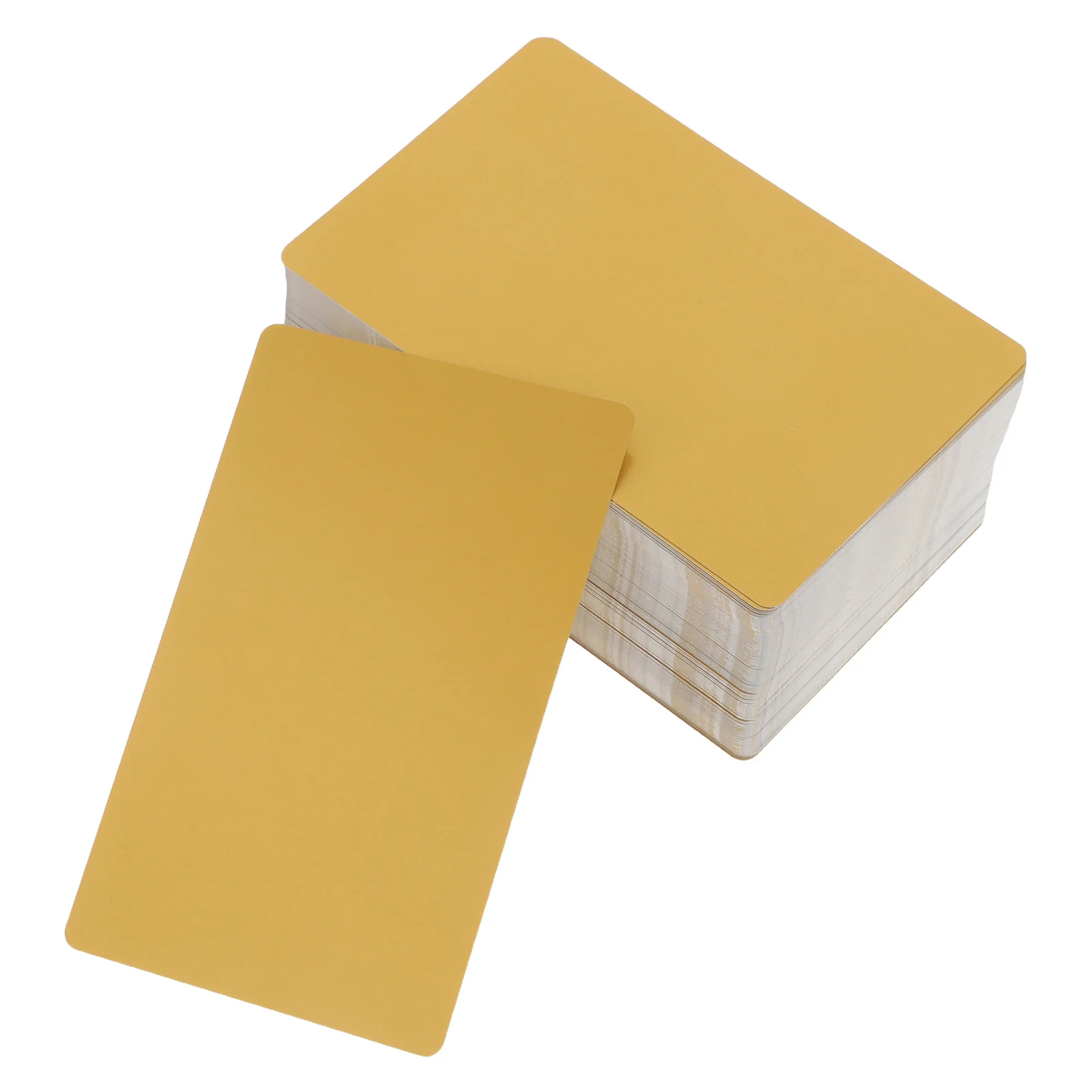 

200Pcs Laser Engraving Aluminum Business Card Blanks Metal Sublimation Sheets for Custom Name Tags Blank Business Cards