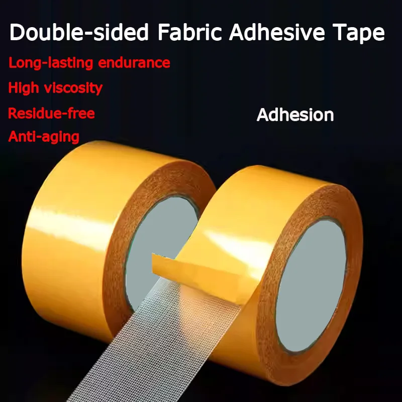 

Cloth-Based Double-Sided Tape with Strong Adhesion and High Stickiness, Non-Slip Mat, Floor Covering Fixing, Extra Sticky Cloth