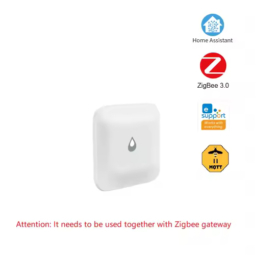 Tiny Water Leakage Smart Sensor ZigBee Smart Leakage Detector Alarm Supports tuya/Home Assistant/eWeLink for Smart Home Security - Image 7