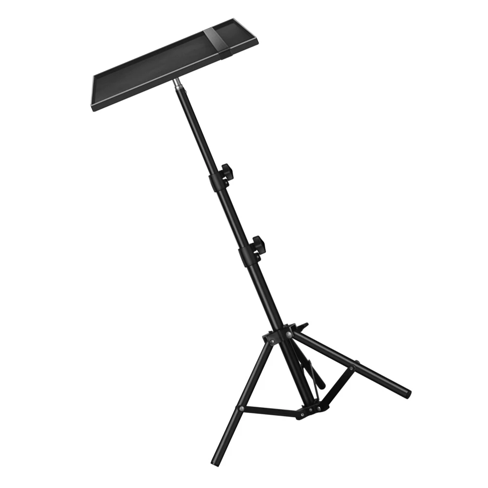 

Stand Tray Tripod Rack Medium Shelf 120cm Projector Holder Height Adjustable Projector Tripod Tray Stable Support