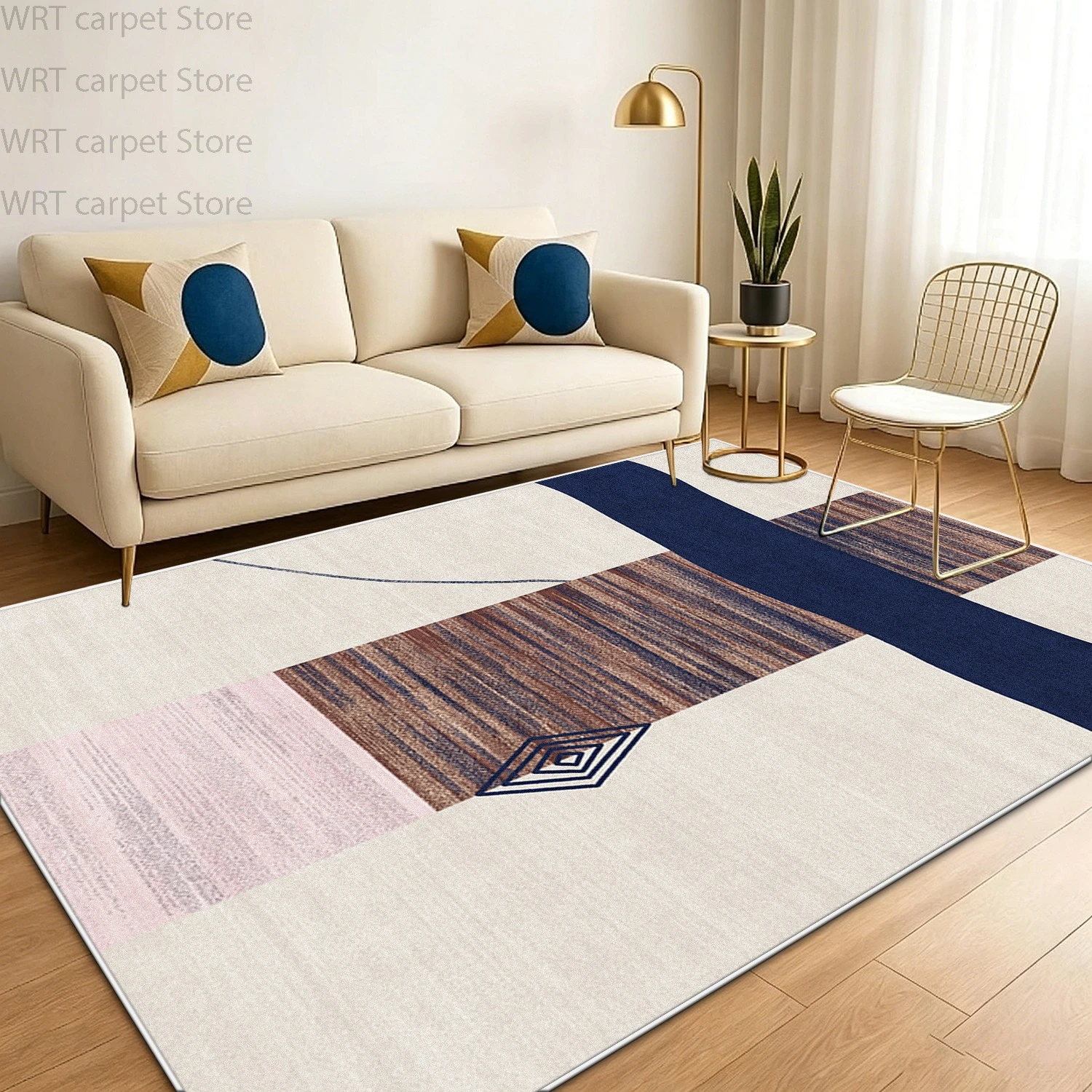Modern Simple Style Living Room Carpet Minimalism Bedroom Cloakroom Sofa Area Soft Rugs Decoration Home Washable Floor Mat Soft