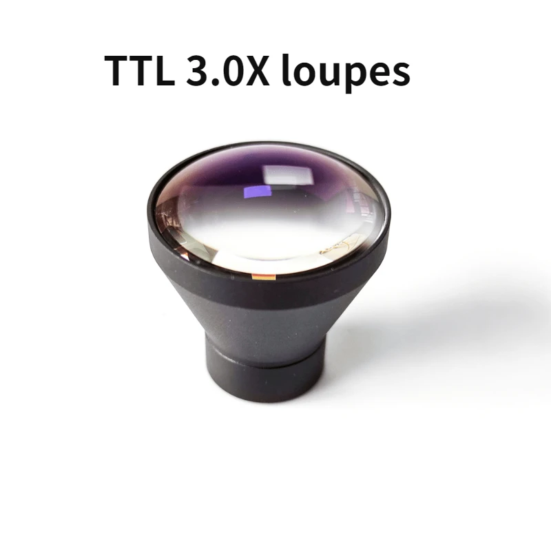 Imagem -05 - Burite Ttl Dental Loupes Lentes Premium em Pares Através da Lente Usada para Fazer Ttl 2.5x 3.0x 3.5x Novo