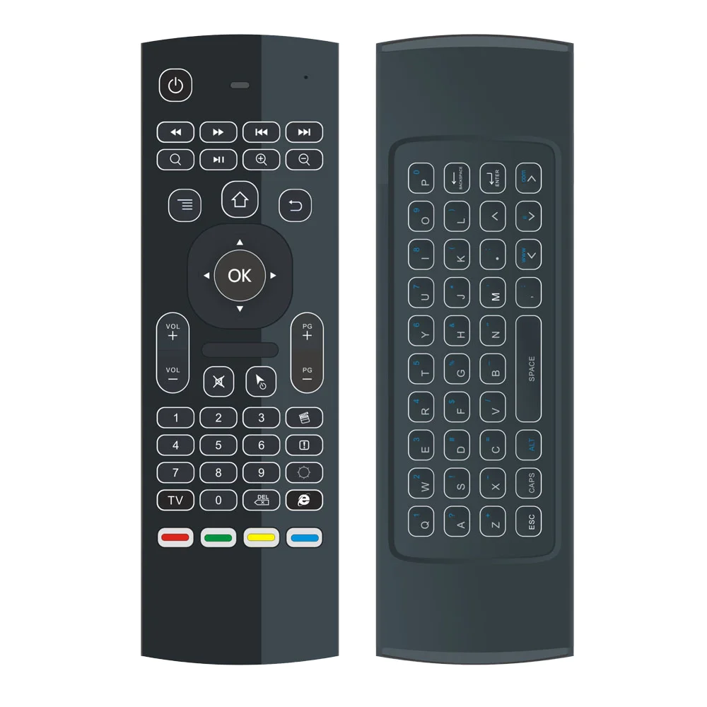 Gaming Keyboard And Mouse For Xbox - 2.4G LEDエアマウスリモコン ユニバーサルABSミニキーボード Android TV/Box HTPC