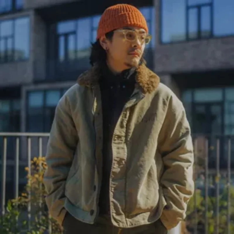 High Street  VV Tiger Print Wool Leather Jacket Men Women Fashion Comfortable Coats Jackets Men's Clothing