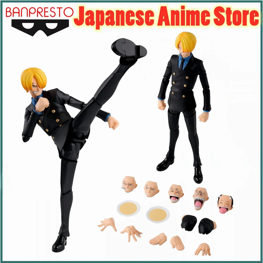 

Original BANDAI ONE PIECE Anime Sanji S.H.Figuarts ROMANCE DAWN Anime Figure Action Figurine Model Figuarts Collector Toys