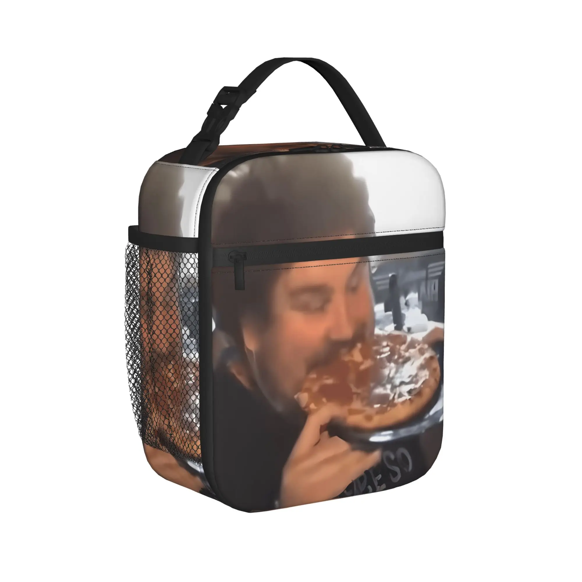 Drachenlord Meme Poster Rainer Winkler Lunch Bag  Convenient Lunch Box Child Picnic Graphic Cooler Bag Fashion Tote Food Bags