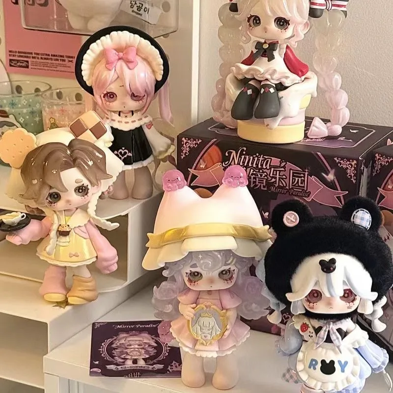 

Ninita Witch Revelation Series Blind Box Cute Anime Collect Model Toy Desktop Decoration Trendy Mystery Box Surprise Girls Gift
